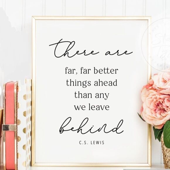 C.S. Lewis Quote Print - Picture 1 of 2